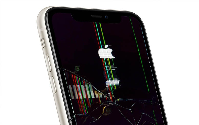 Замена экрана iPhone. Заменим разбитый дисплей на новый.
